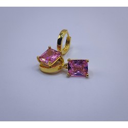 Pembe Zirconia Taşlı Büyük...