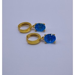 Aqua Marin Zirconia Taşlı...