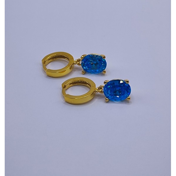 Aqua Marin Zirconia Taşlı...
