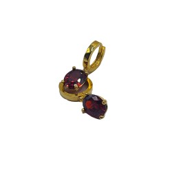 Garnet Zirconia Taşlı Oval...