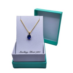 Lacivert  Zirconia Taşlı...